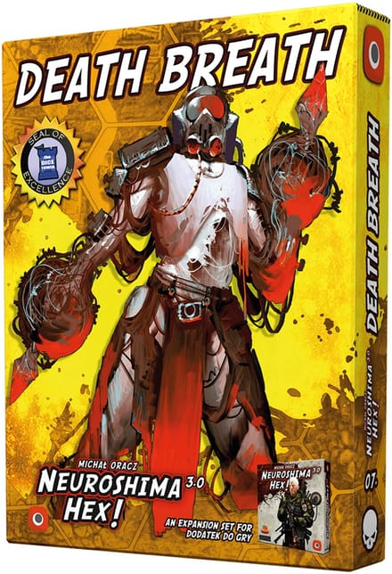 Neuroshima HEX 3.0 Death Breath - Bordspel Uitbreiding - EN/PL