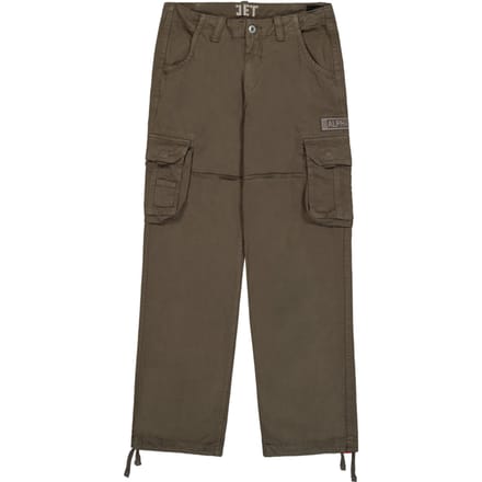 Mannen Jet Pant Grijs Zwart