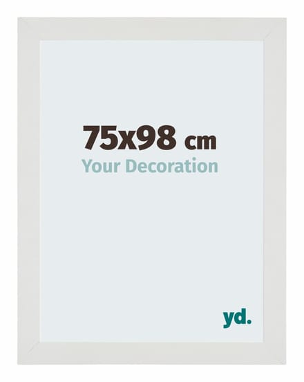 Your Decoration - Fotolijst 75x98 cm - MDF - Wit Mat - Mura