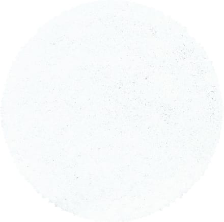 Flycarpets Azure Vloerkleed Rond - Wit - Hoogpolig - 80x80 cm