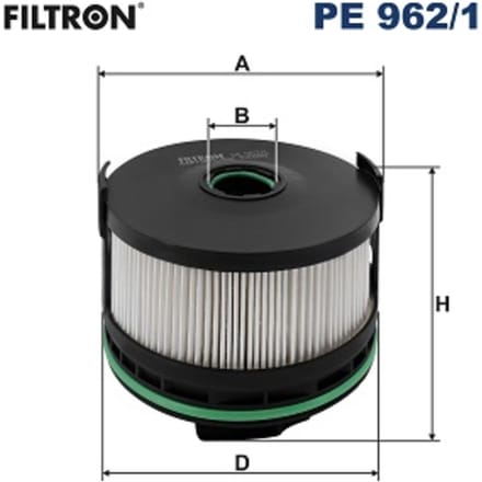 Brandstoffilter FILTRON PE 962/1