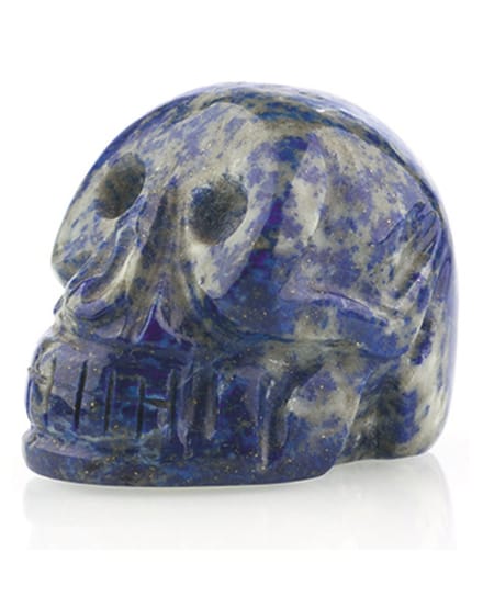 Lapis Lazuli edelsteen schedel