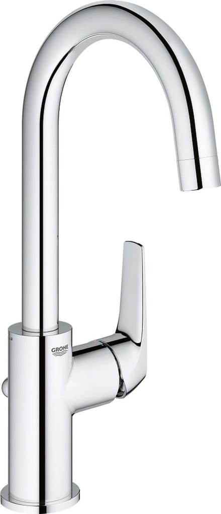 GROHE Start Flow Wastafelkraan - Waterbesparend - Draaibare uitloop - Met waste - Chroom
