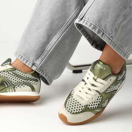 Mexx Mexx Tula Sneakers groen Synthetisch