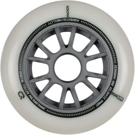 Iqon Eqo 100 88a Schaatswielen 3 Eenheden Goud 100 mm