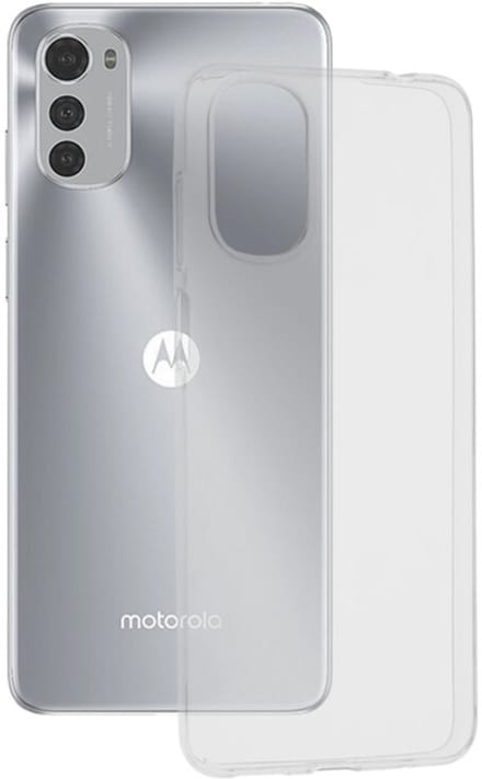 Hoesje geschikt voor Motorola Moto E32 / Moto E32s - Techsuit Clear Silicone Back Cover - Transparant