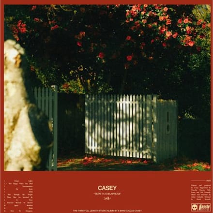 How To Disappear - Casey