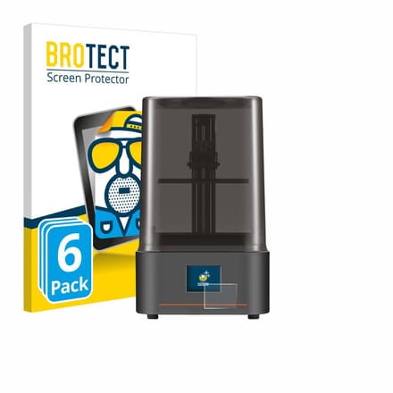 BROTECT - Screenprotector voor Anycubic Photon Mono 4 - Folie Beschermfolie matte 6 Stuks