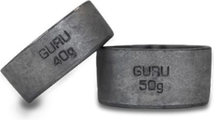 Guru - X-Change Distance Feeder Weights | Heavy Sp.Pack | 40g + 50g - Zilver