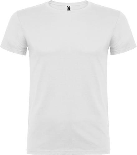Wit 5 pack t-shirts Roly Beagle maat S