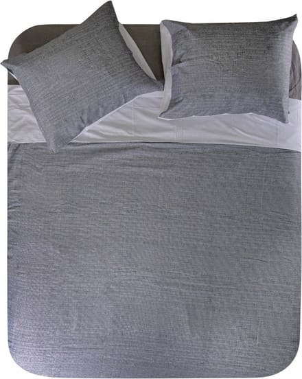 Y-NOT - Dekbedovertrek - Lina Blue - 2 Persoons 200x200/220 - Blauw