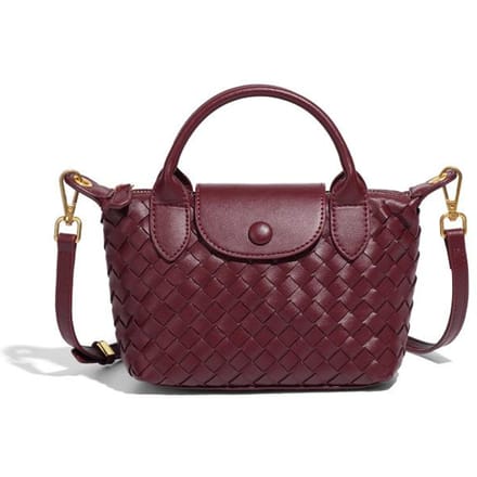 Handgeweven Tas Mode Dumpling Handtas High-end Longxiang Tas Textuur Trendy Schoudertas Crossbodytas gray