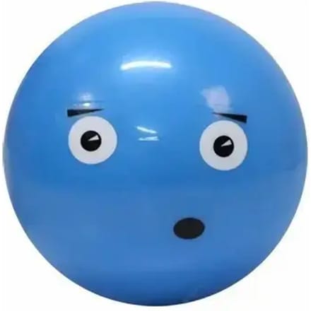 Grappig gezicht pvc bal Softee