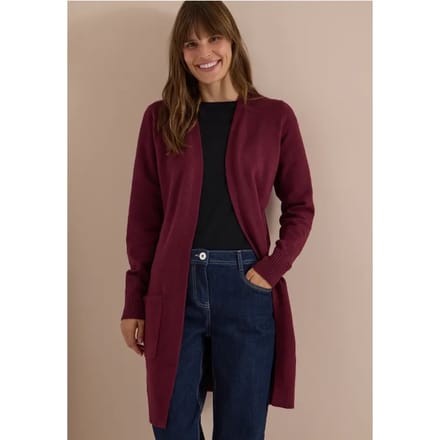 Lang vest met losse pasvorm