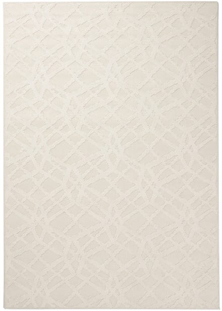 DÉJA Living Vloerkleed 200x290cm - Laagpolig Wit Polypropyleen - Sota