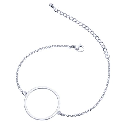 Cilla Jewels Dames Armband Cirkel Zilver