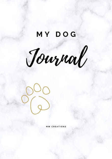 Honden dagboek - invulboek - verzorging