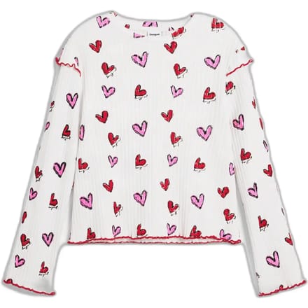 Meisjes-T-shirt met lange mouwen Desigual Amore
