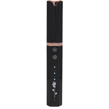 Charge USB Chauffage Électrique Recourbe-cils Portable Longue Durée Outil de Courbure des Cils Noir noir