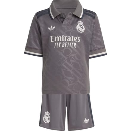 Derde shirt en korte broek voor kinderen Real Madrid 2024/25
