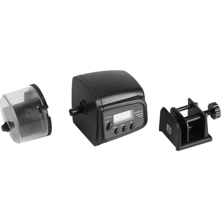 Digitale LCD Elektronische Visvoeder Dispenser Timer Automatische Aquarium Tank Voedermachine gray