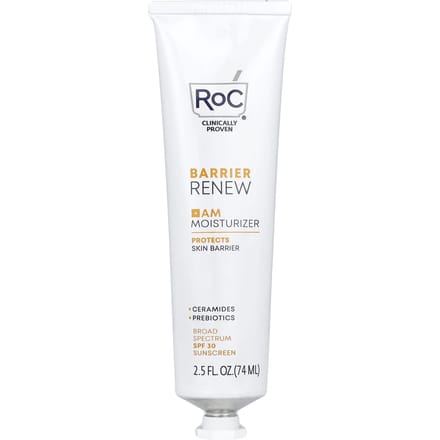 RoC, Barrier Renew, Ochtendcrème, SPF 30, Geurvrij, 74 ml (74 ml) white
