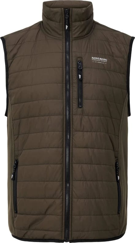 Nordberg Bodywarmer Tommy - Heren - Army - Maat M
