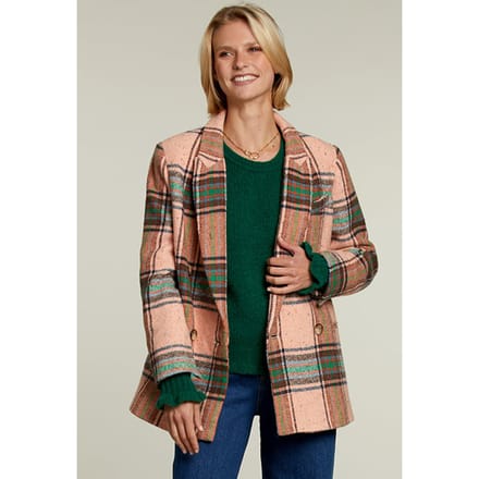 River Woods Multi Checked Blazer 4 Buttons Taglia: 38 | Blazers Outlet | Donna
