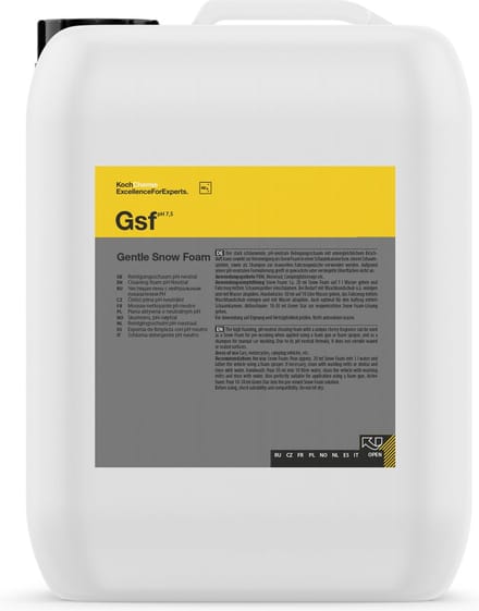 Koch Chemie GSF Gentle Snow Foam - pH neutraal - 5000 ml - voor auto, motor, boot