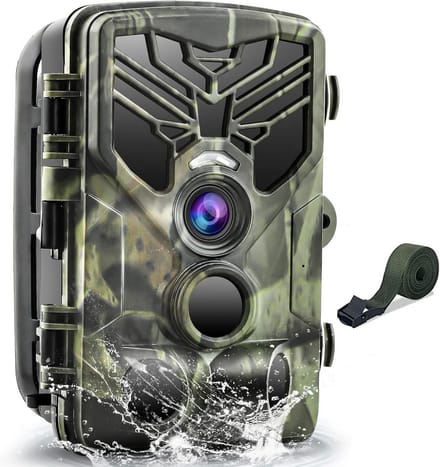 Wildcamera met Nachtzicht - Buitencamera - Waterdicht - Full HD - Natuurcamera