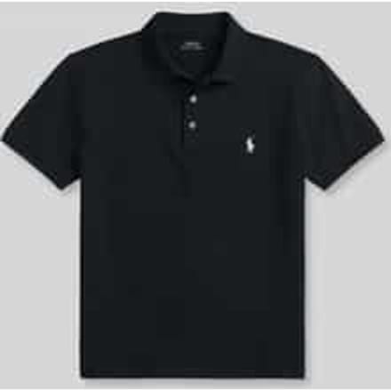 regular fit poloshirt van katoenmix