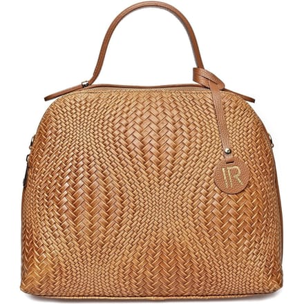 Isabella Rhea Brown Rundleer Tas
