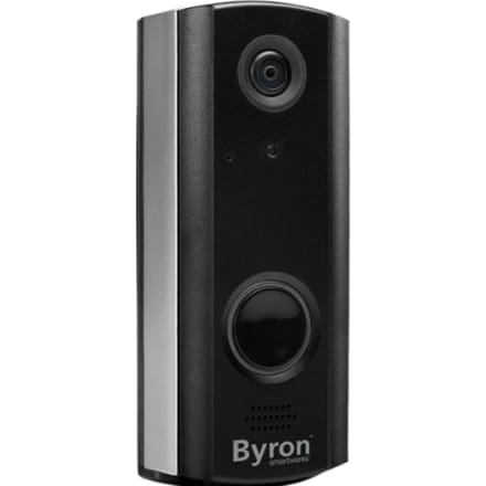 Byron Draadloze WiFi & Video Deurbel - Zwart