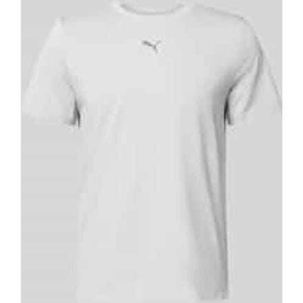 regular fit T-shirt met ronde hals