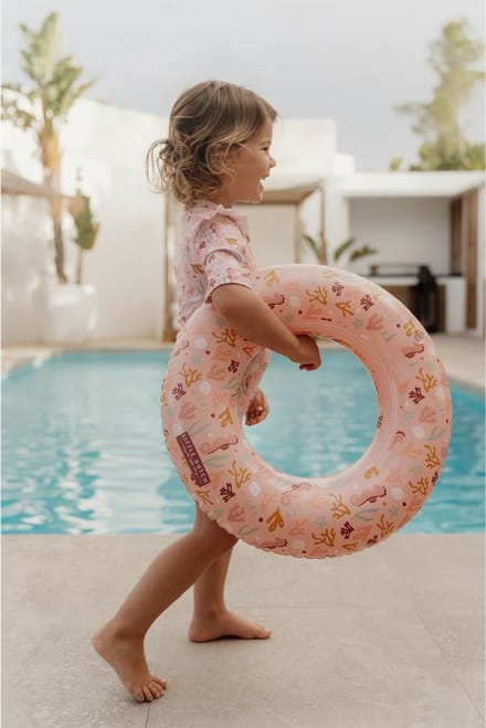 Little Dutch - Ocean Dreams Swim Ring Pink 50cm