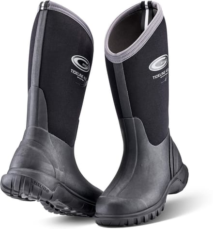 Grubs damesrubberlaarzen Tideline Wellies Black