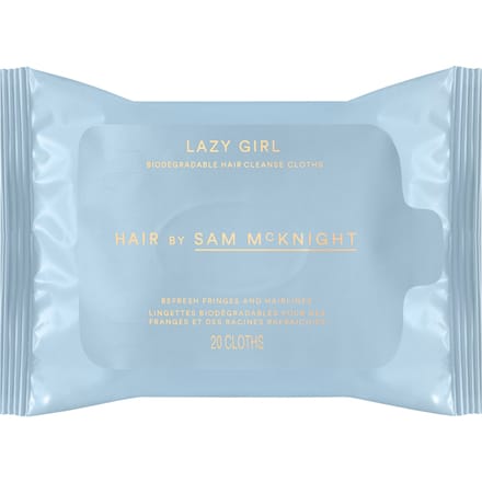 Hair by Sam McKnight Lazy Girl Biodegradable Hair Cleanse Cloths