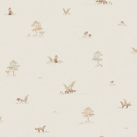 Boråstapeter Vliesbehang 6923 - Newbie2 - Botanisch Beige - 53cm x 10.05m