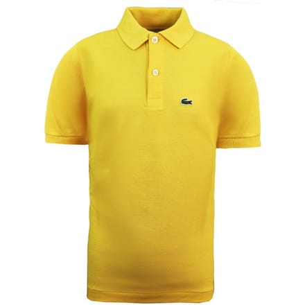 Lacoste Klassiek Kinder Geel Poloshirt