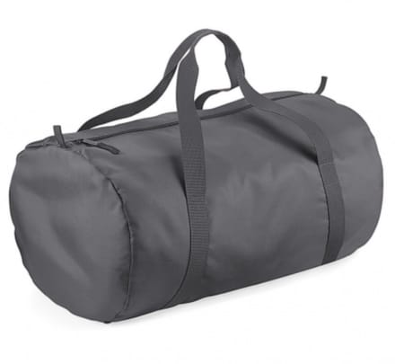 Bagbase Sporttas - grijs - 32 liter - weekendtas - 50 x 30 x 26 cm - polyester - 1 compartiment