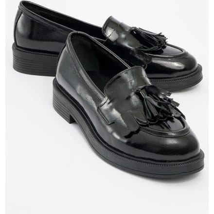 Milly Leren Kwast Loafer