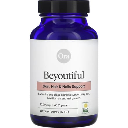 Ora, Bayutiful, ondersteuning voor huid, haar en nagels, 60 capsules