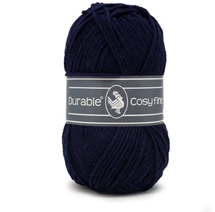 Durable Cosy Fine - 321 navy - Katoen/Acryl Garen