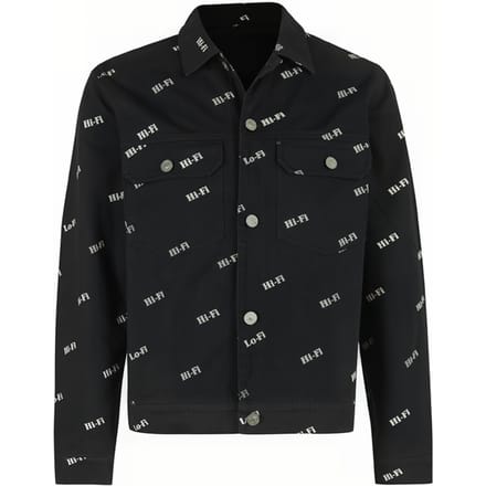 AllSaints Senta Jacket Black/white Taglia: S | Giacche di jeans Outlet | Uomo | Nero