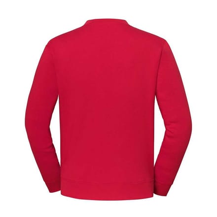 Fruit of the Loom Heren Iconic Premium Ingelegd Sweatshirt (Rood)