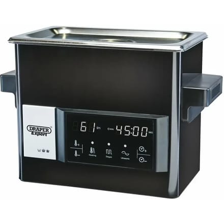Ultrasoonreinigingsbak Draper 200W 9L