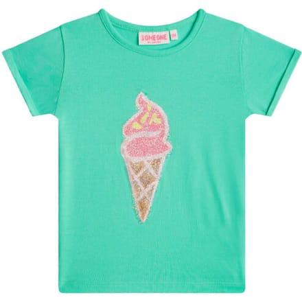 Someone LOU-SG-02-B Meisjes T-shirt - MINT