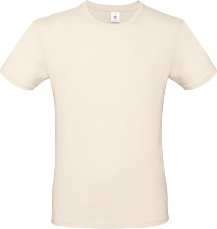 Classic E150 T-shirt B&C Collectie Naturel Maat L