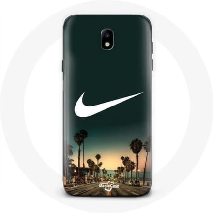 Coque - Nike - Samsung Galaxy J3 2017 - Souple - Palmier Miami - Protection