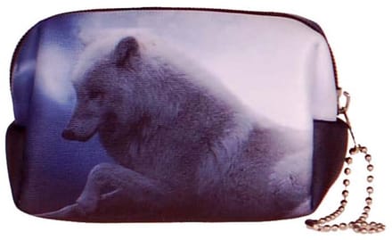 Kleine etui/klein toilettasje Wolf